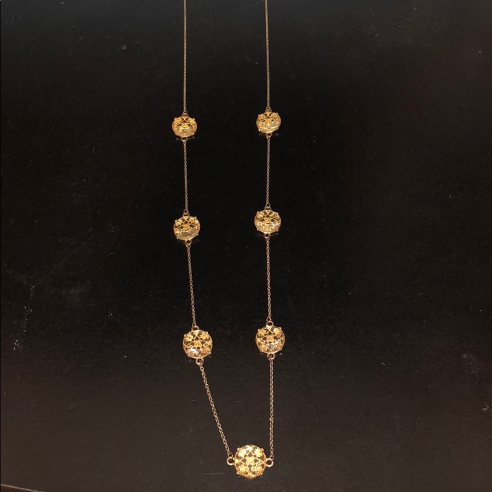 Francesca’s long station necklace